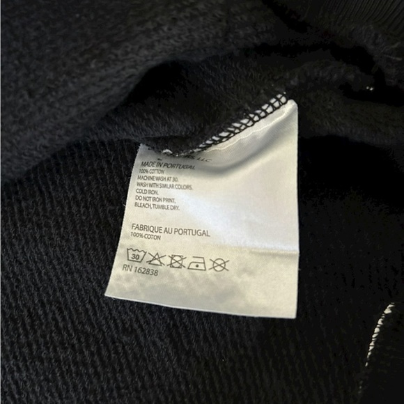 Large Black Denim Tears Hoddie - Picture 4 of 4